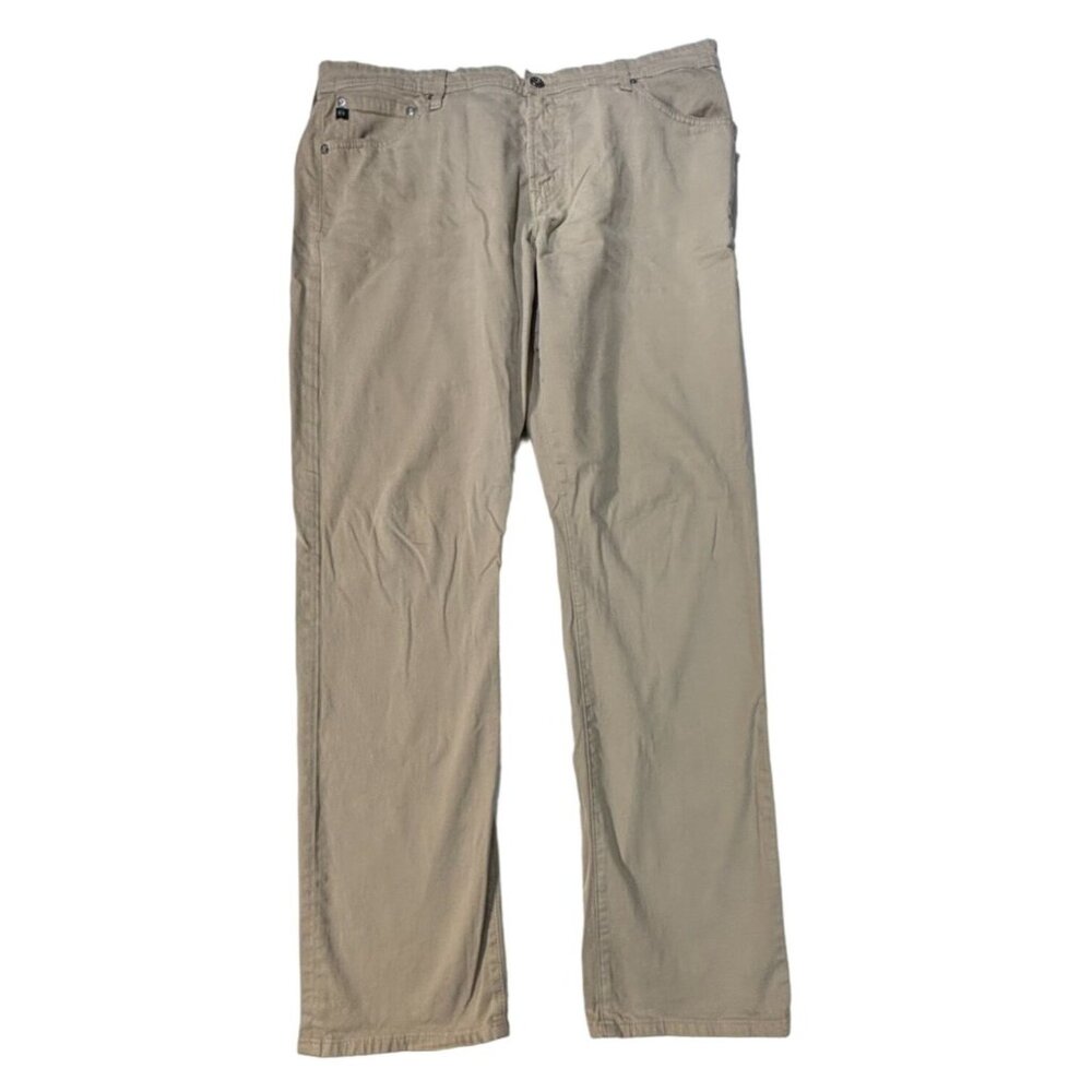 Adriano Goldschmied AG The Everett Slim Straight Khaki Pants 38x32 *Flaws
